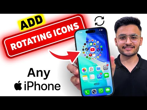 Add Rotating Icons to your iPhone🔥🔥 (FREE)