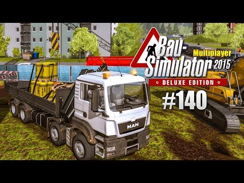 Bau-Simulator 2015 Multiplayer #140 - Der LKW ist umgeflogen! CONSTRUCTION SIMULATOR Deluxe