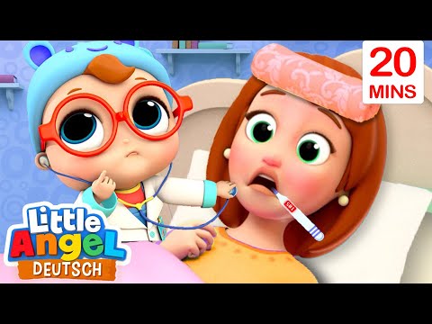 Mama ist krank! | Kinderlieder mit Klein Joni | Little Angel Deutsch