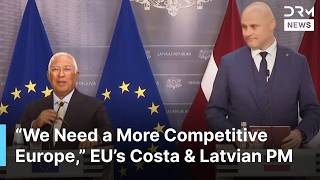 EU’s António Costa and Latvian PM on Ukraine Support, Defence and EU Budget | AC1N