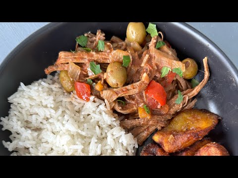 Ropa Vieja Cubana en Olla de Cocción Lenta / Crock Pot