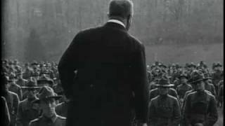 Theodore Roosevelt Reviewing and Speaking to 13th Regiment at Sagmore Hill, 1917