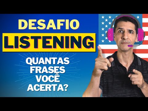 Melhore seu LISTENING em 30 DIAS! - DESAFIO do LISTENING em inglês