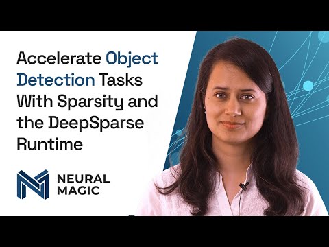 Accelerate Object Detection Tasks With Sparsity and the DeepSparse Runtime