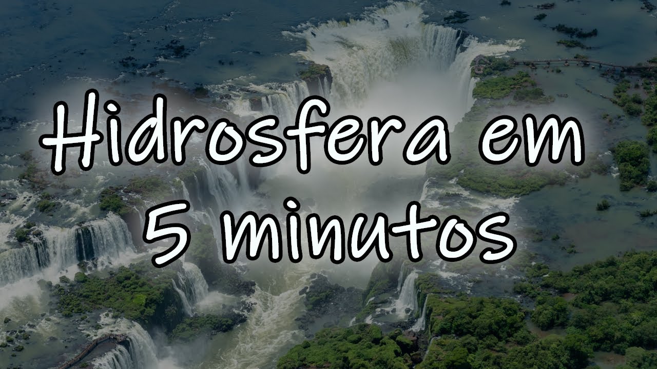 Geografia: Hidrosfera em 5 minutos