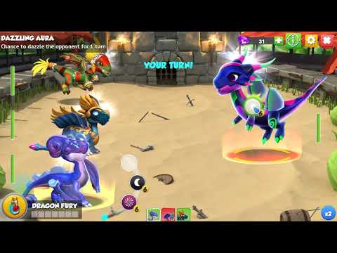 Boss Neon Dragon VS Stardust Dragon ( Boss Challenge Events ) - Dragon Mania Legends | Part 1063 HD