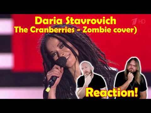Musicians react to hearing Daria Stavrovich  Zombie The Cranberries Zombie cover The Voice Russia 16