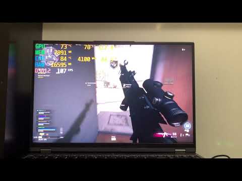 Legion 5 pro Ryzen 7 5800h rtx 3070 (140) watt Warzone gameplay 1200p max setting dlss quality