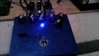 Video thumbnail for Wilson Effects Sparkling Blue Overdrive/Distortion by Wilson Effects