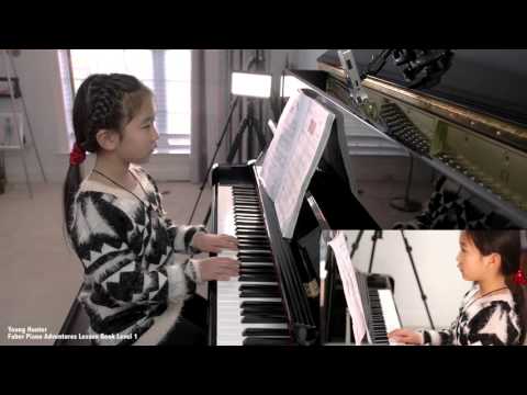 Young Hunter - Faber Piano Adventures Lesson Book Level 1 (4K HD)