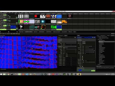 Generative Mesh Grid plugin for Resolume