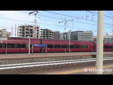 Partanza NTV Italo 05 a Milano Rogoredo 19-07-2014