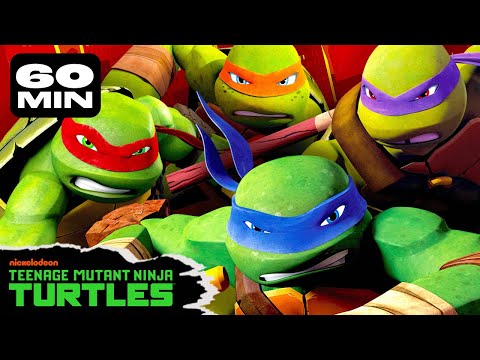 60 MINUTES of TMNT's Best Moments from Season 4! 👊 | Teenage Mutant Ninja Turtles