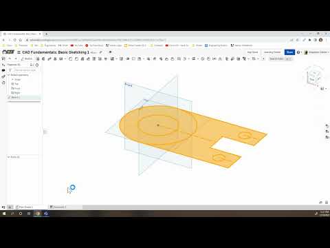 Onshape Introduction to Sketching: Basic Sketching