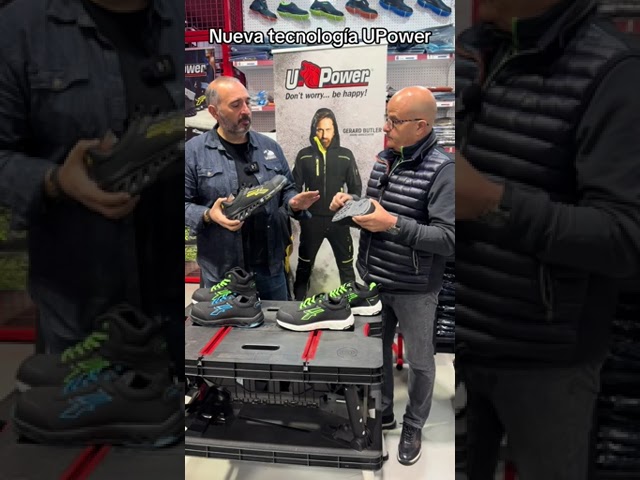 Vídeo relacionado con Upower Bc10315-46 BC10315-46-Calzado de Seguridad Gama Style&Job Modelo Real S1P SRC Talla, Negro, 46 EU