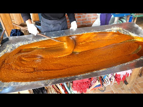 Amazing Traditional Brown Sugar (Jaggery) Making / 傳統黑糖製作 - Taiwanese Traditional Food