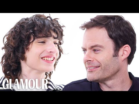 Bill Hader and Finn Wolfhard Interview Each Other | Glamour
