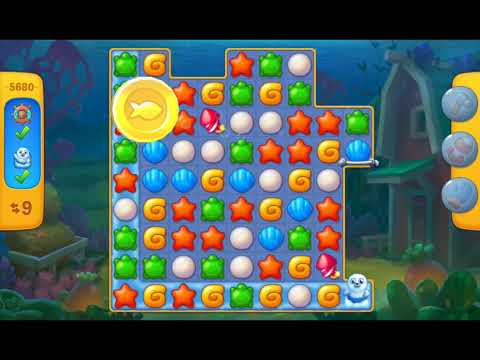 Fishdom 2021 - Level 5680   #playrix #fishdom #gaming