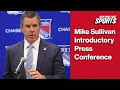 Mike Sullivan New York Rangers Introductory Press Conference