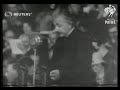 Albert Einstein speech at Royal Albert Hall in protest against Nazi policy (1933)
