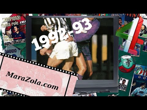 Channel 4 Football Italia Live 1992-93_Fiorentina v Juventus_Peter Brackley