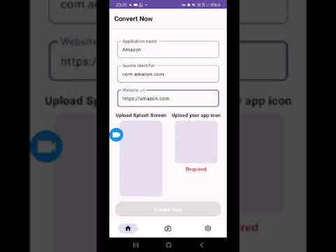 Web to app builder | App maker
