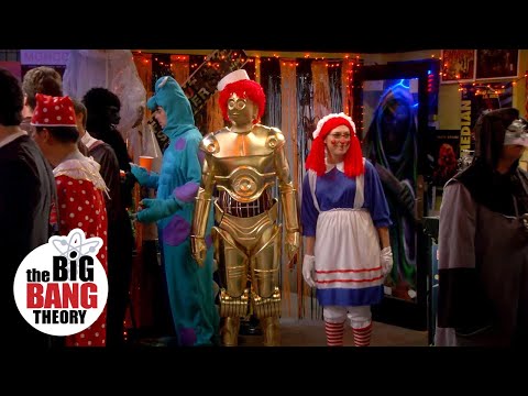 Sheldon and Amy Plan a Couple’s Costume | The Big Bang Theory