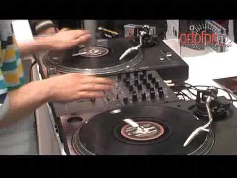 DJ DYSFUNKSHUNAL SHOWCASE AT ORTOFON STAND-MUSIK MESSE 2008