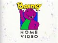 Barney Home Video 1992 1995 Logo Remake