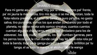 Cartel de Santa Con El Coco Rapado(letra)