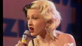 Cindy Lauper - I Drove  all night - GRAN PREMIO TV - 1989