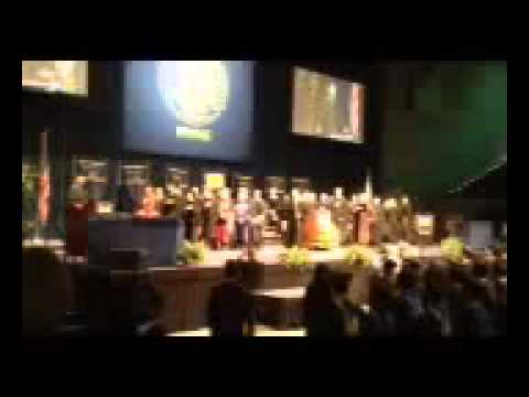 UCI PAUL MERAGE SCHOOL OF BUSINESS COMMENCEMENT FATHER'S DAY 2012 NATIONAL ANTHEM
