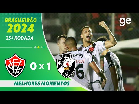Gols e lances de Vitória x Vasco da Gama