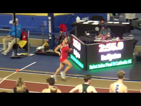 Girls 800m Run Heat 5 Magic City Invitational #1 Indoor Track Meet 2024 Birmingham CrossPlex AHSAA