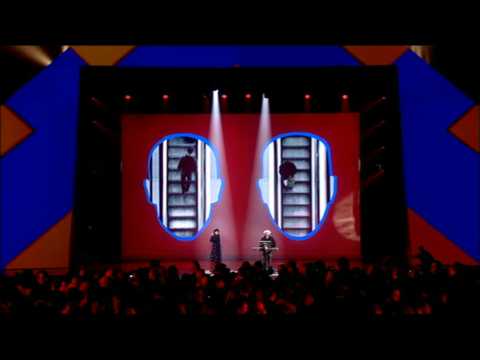 Pet Shop Boys, Lady Gaga & Brandon Flowers (The Killers) -  hits medley live at brit awards 2009