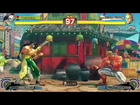 "Best Bout Replays"  USF4 - DSC ShinPhoenix vs Strider 801 (1080p HD)