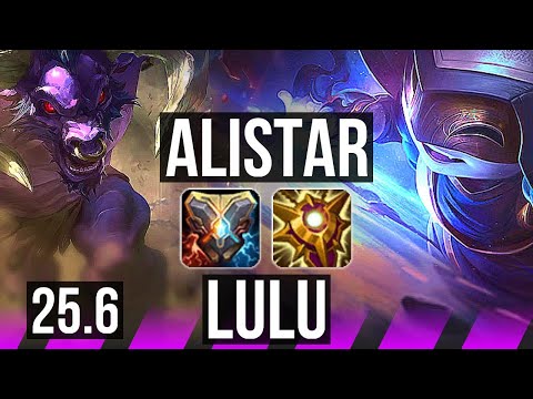 ALISTAR & Lucian vs LULU & Kai'Sa (SUP) | KR Master | 25.6