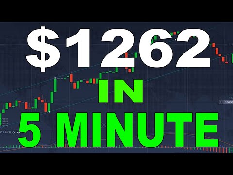 Profit In 5 Minutes - $1262 - || IQ Option Robot Cross Signal Pro 2023