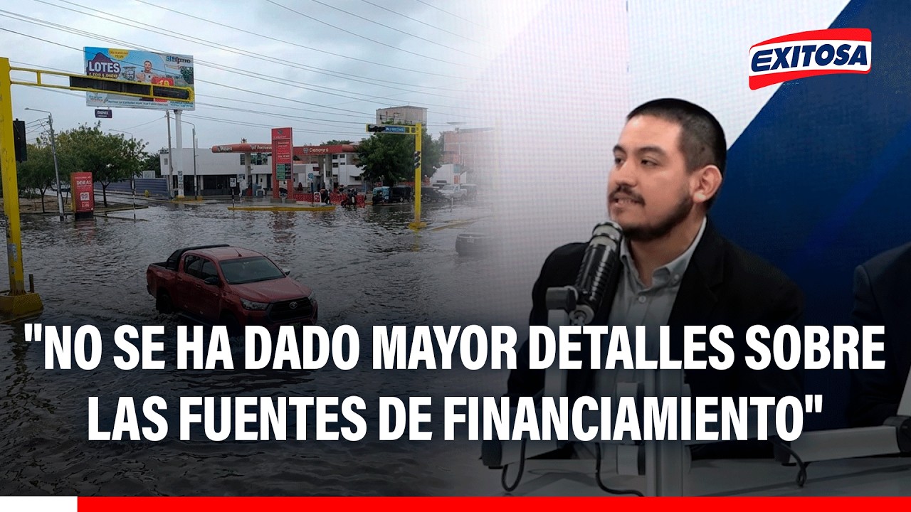 🔴🔵 Miguel Alzamora pide aclarar cómo se financiarán las medidas contra el fenómeno El Niño