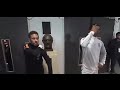 Tunnel footage Neymar & Rashford “Alright Neymar sunny init?”