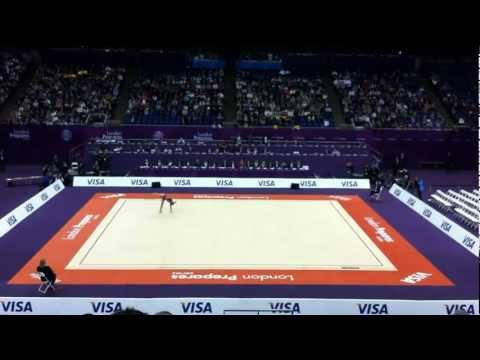 Gymnastics Rhythmic Olympic test Event London 2012
