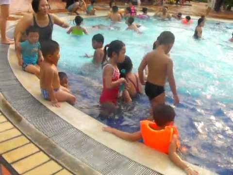 Loi and her boys in the park.