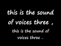 One Voice - The Wailin' Jennys [lyrics]
