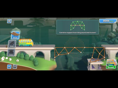Bridge Constructor Studio (by Headup) - game for Android and iOS - gameplay. - YouTube