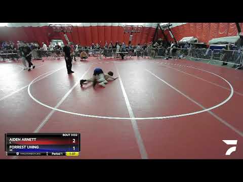 119 Lbs Quarterfinal - Aiden Arnett, IL Vs Forrest Uhing, NE F69d