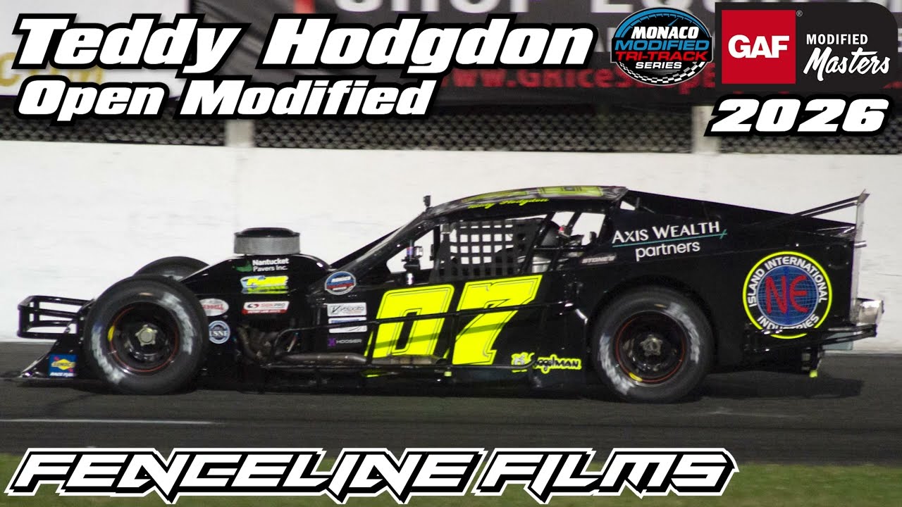 Teddy Hodgdon Monaco Tri Track Modified Masters at Stafford Speedway 2026