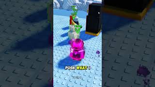 I MISSED… BUT HE STILL FELL?! 💀 | Knockout Roblox #roblox #robloxshorts