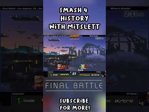 Smash 4 History | Final Battle Highlights Part 17 #smash #highlights #smash4 #gaming #supersmashbros