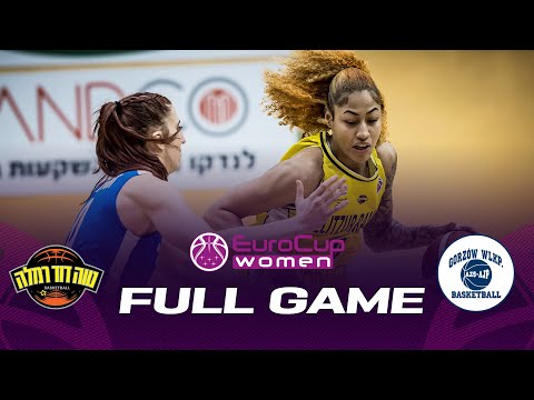 Elitzur Landco Ramla v InvestInTheWest Enea Gorzow | Full Basketball Game | EuroCup Women 2022-23