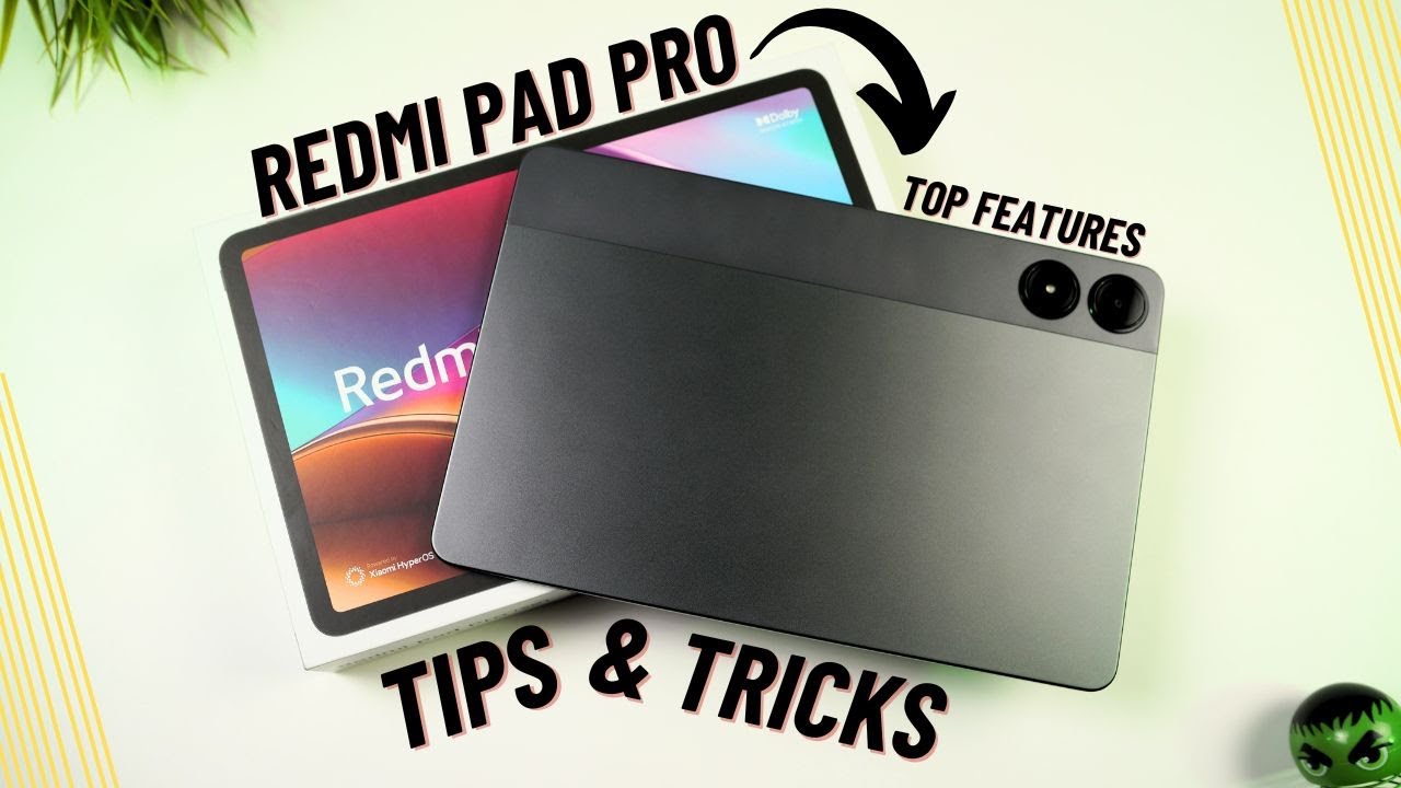 Redmi Pad Pro 5G Top 20 Features and Tips & Tricks! Watch this to get the most out of your tablet!